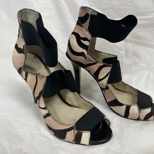 Nine West Zebra Stripe Heels